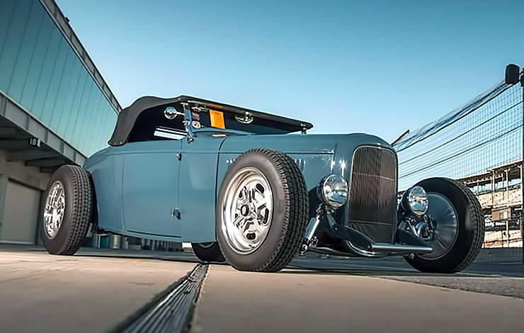 1932 Ford roadster built by Brizio Street Rods