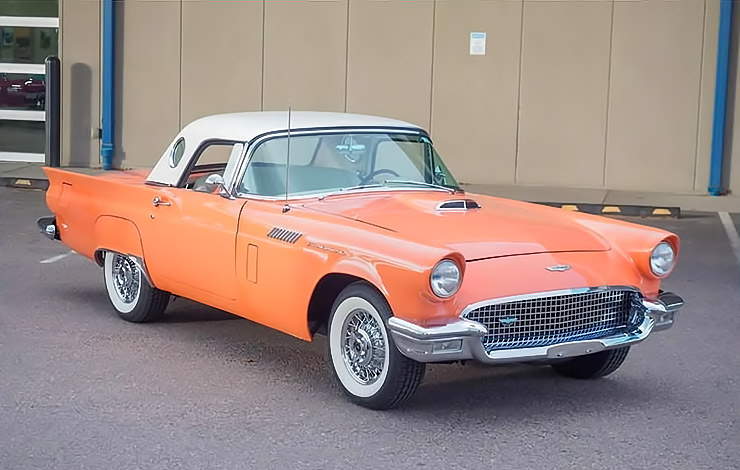 1957 Ford Thunderbird front end