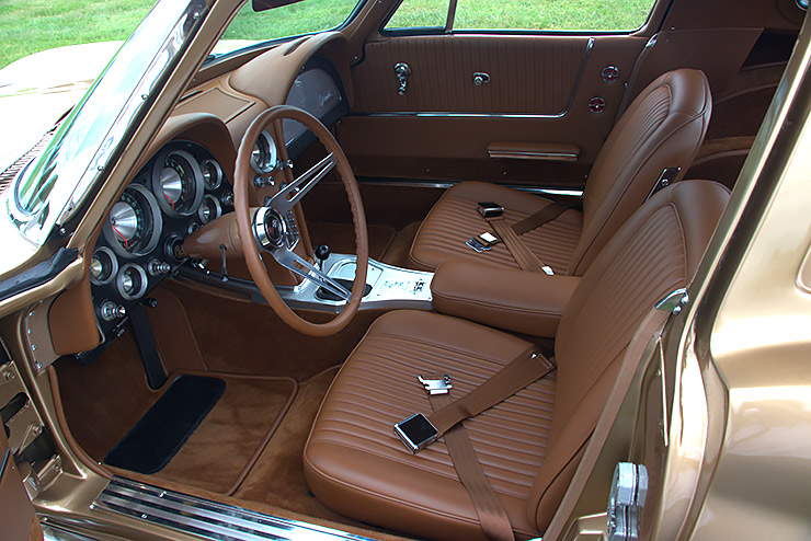 1963 Chevrolet Corvette interior