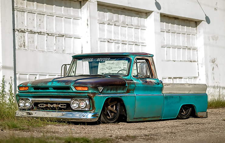1966 GMC C10 JUXTA front left end