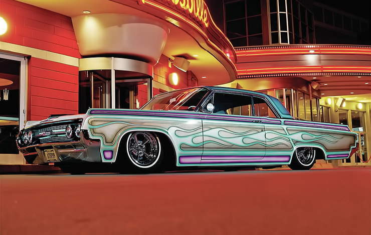 1964 Olds 88 Holiday Coupe custom front left