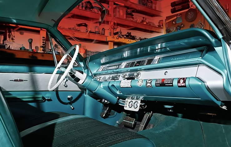 1964 Oldsmobile 88 Holiday Coupe Busman’s Holiday interior